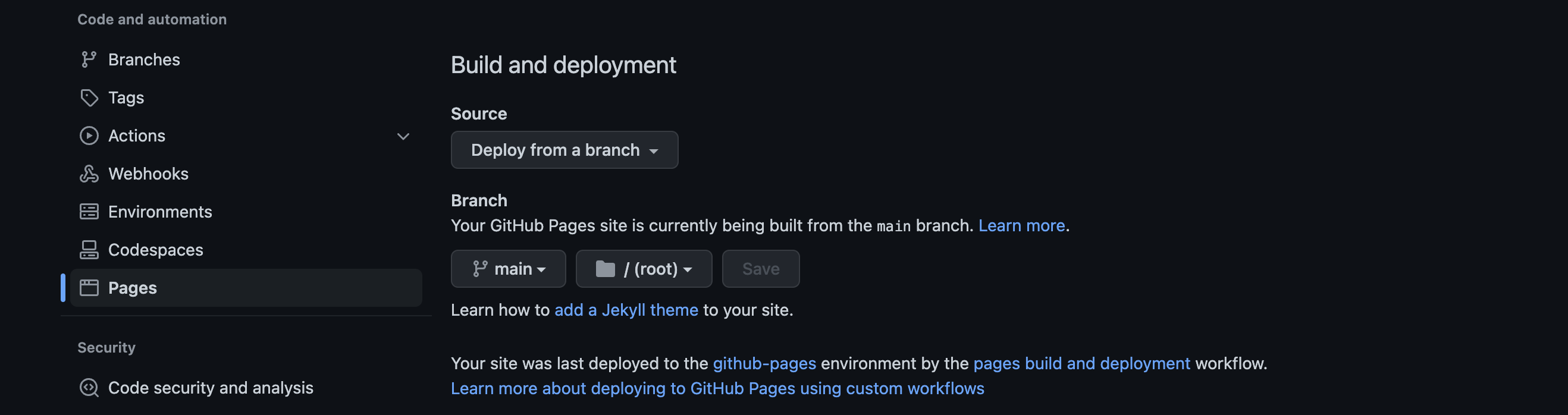 Publish Static Website